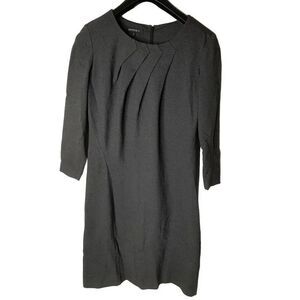 Lafayette 148 dress sleeveless gray size 8